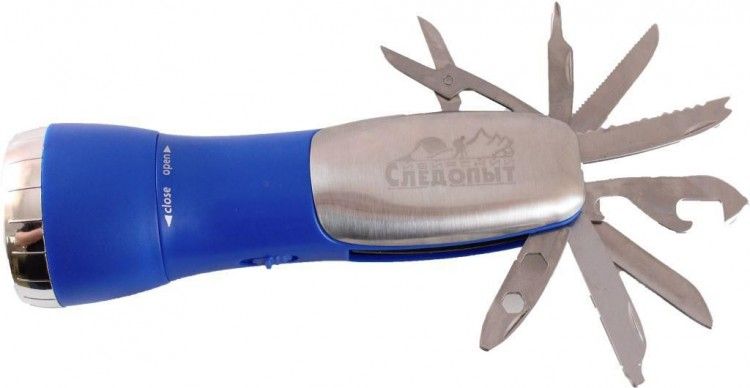 Фонарь ручной СИБИРСКИЙ СЛЕДОПЫТ Экстрим 5L с набором складных инструментов