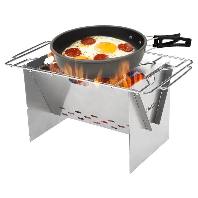 Мини печь (плита-гриль) походная