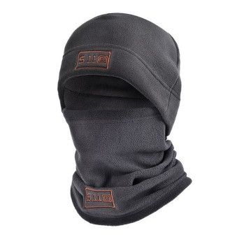 Шапка и Бафф (шарф-маска) 5.11 Tactical, зимний набор из флиса, черный, серый, оливковый, синий