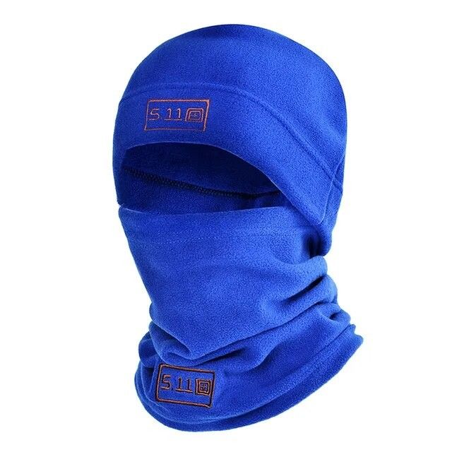 Шапка и Бафф (шарф-маска) 5.11 Tactical, зимний набор из флиса, черный, серый, оливковый, синий