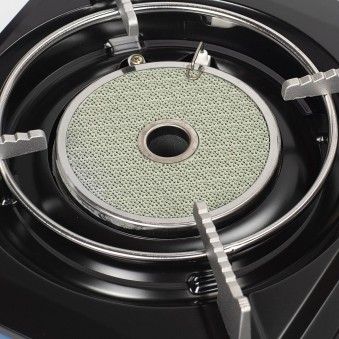 Керамическая портативная газовая плита NaMilux NA-P4075PF (PL2057PF) с переходником