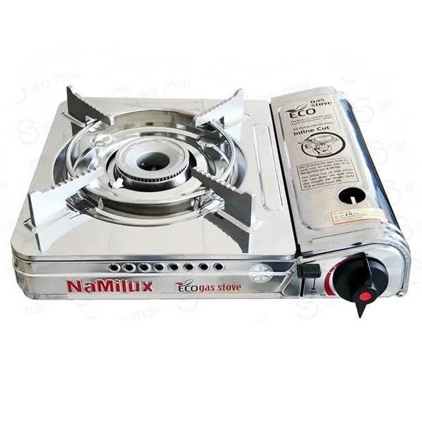 Плита портативная газовая с переходником NaMilux NA-3915AS (199AS/2W)