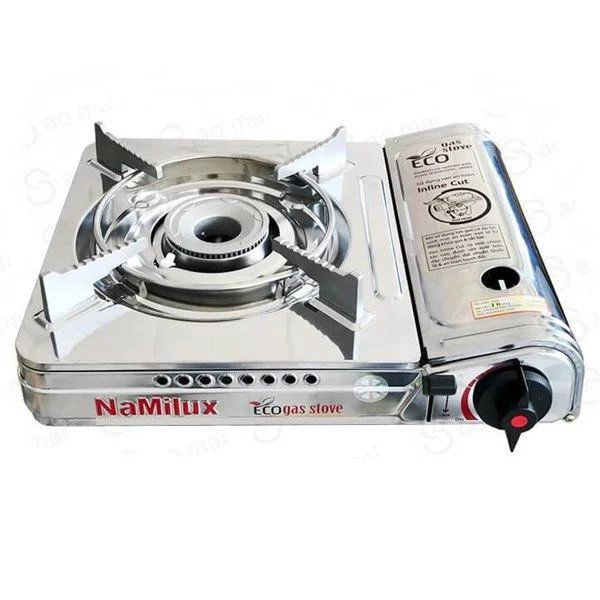 Плита портативная газовая с переходником NaMilux NA-3915AS (199AS/2W)