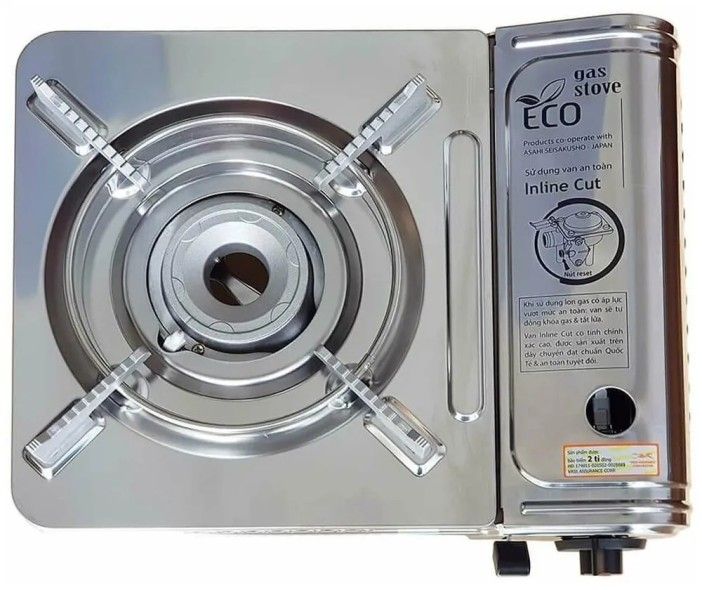 Плита портативная газовая с переходником NaMilux NA-3915AS (199AS/2W)