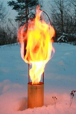 Огонь Лебедева 0,5/2 - топливный патрон