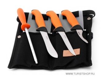 Набор разделочных ножей EKA Knives Butcher Set, оранжевый