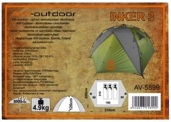 Палатка AVI-OUTDOOR Inker 3