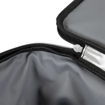 Сумка изотермическая ПВХ СЛЕДОПЫТ Thermal Bag, 45х28х28 см, 35 литров, серый
