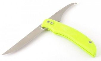 EKA FishBlade, green нож рыбака с двумя лезвиями