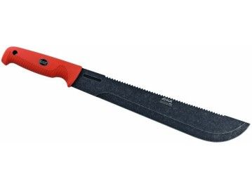 Нож-мачете EKA MachBlade W1 G10 рукоять оранжевая, черная, под дерево