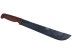 Нож-мачете EKA MachBlade W1 G10 рукоять оранжевая, черная, под дерево