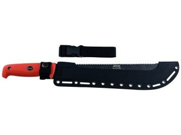 Нож-мачете EKA MachBlade W1 G10 рукоять оранжевая, черная, под дерево