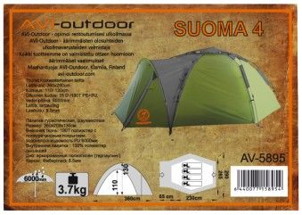 Палатка AVI-OUTDOOR Suoma 4