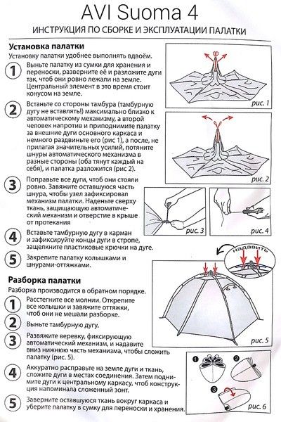 Палатка AVI-OUTDOOR Suoma 4
