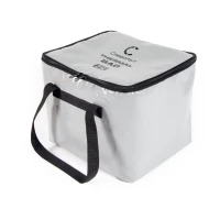 Сумка изотермическая ПВХ СЛЕДОПЫТ Thermal Bag, 35х25х28 см, 25 литров, серый
