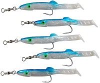 Джиг-рыбка, синий, 5 шт