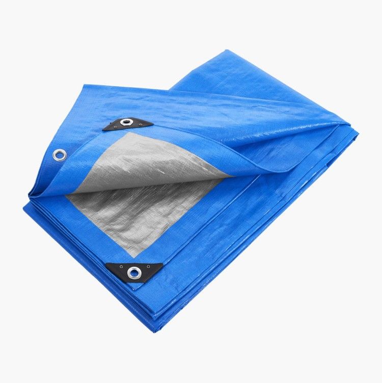 Тент универсальный PE (180 g/m2). Цвет: синий