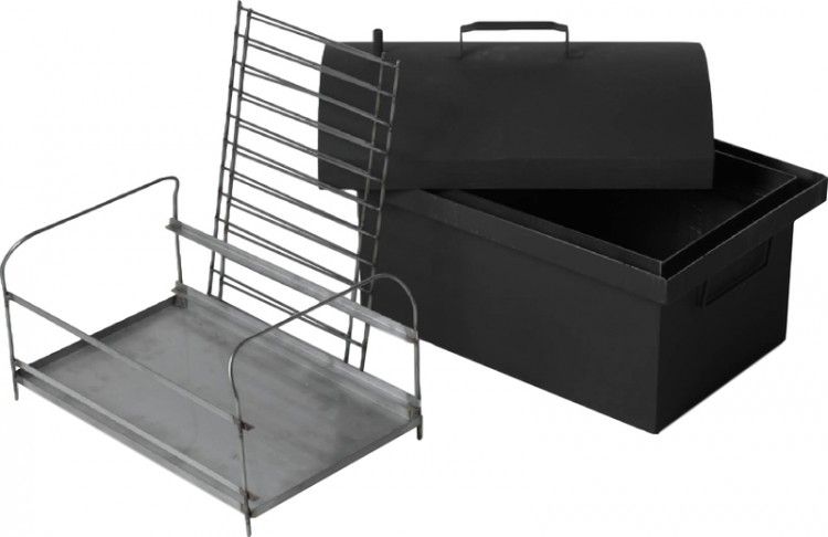 Коптильня двухъярусная с гидрозатвором Sfera 450