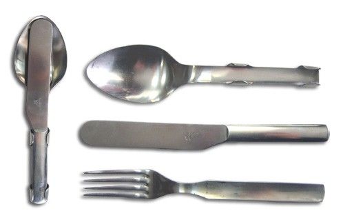 Набор нож, вилка, ложка Шведская Армия 