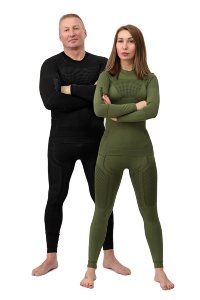 Термобельe бесшовное NordKapp STERK khaki, black, oil