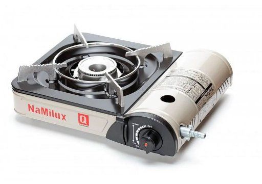 Плита газовая NaMilux NA-P3315PF (161PF/2W) с переходником