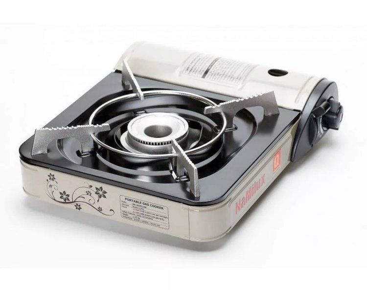 Плита газовая NaMilux NA-P3315PF (161PF/2W) с переходником