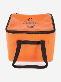 Сумка изотермическая ПВХ СЛЕДОПЫТ Thermal Bag, 35х25х28 см, 25 литров, оранжевый