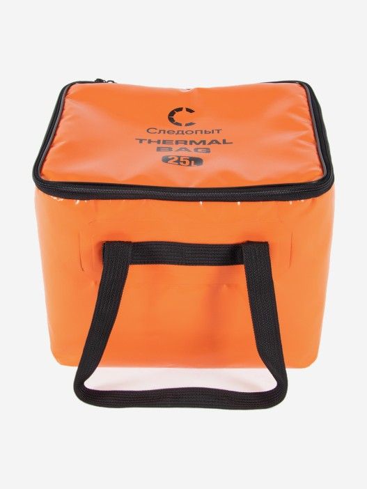 Сумка изотермическая ПВХ СЛЕДОПЫТ Thermal Bag, 35х25х28 см, 25 литров, оранжевый