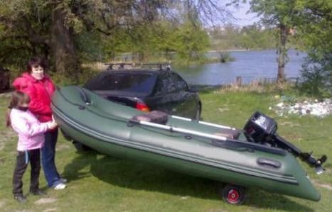 Колеса транцевые, складные, стандартные Лайт