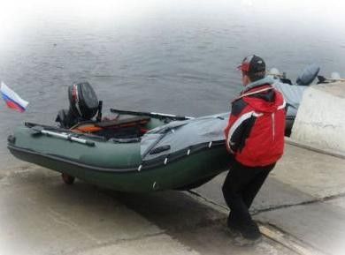 Колеса транцевые, складные, стандартные Лайт