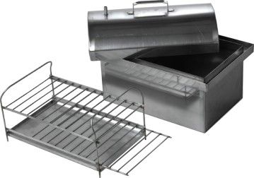 Коптильня двухъярусная с гидрозатвором Sfera Lux 550