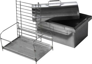 Коптильня двухъярусная с гидрозатвором Sfera Lux 550