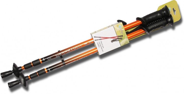 Палки для скандинавской ходьбы Indigo 001 IRAK телескопические 65-135 см