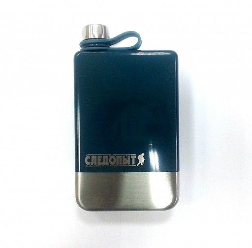 Фляжка СЛЕДОПЫТ Green Edition – Traveller зеленая,  240 мл