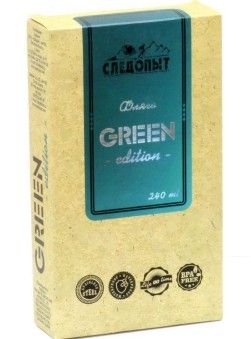 Фляжка СЛЕДОПЫТ Green Edition – Traveller зеленая, 240 мл