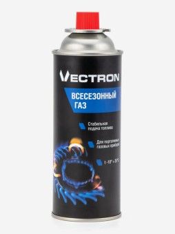 Газовый баллон Vectron всесезонный 220 г, 12 штук
