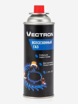 Газовый баллон Vectron всесезонный 220 г, 12 штук
