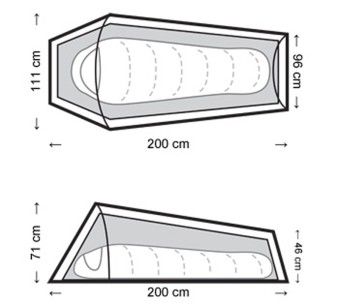 Палатка - укрытие 1-местная Snugpak Ionosphere