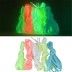 Светящиеся шнурки для обуви (шнурки светоотражающие) белые, зеленые, голубые, розовые 120 см