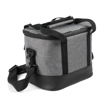 Сумка изотермическая СЛЕДОПЫТ Gray Line Pro, 13 литров, серый меланж