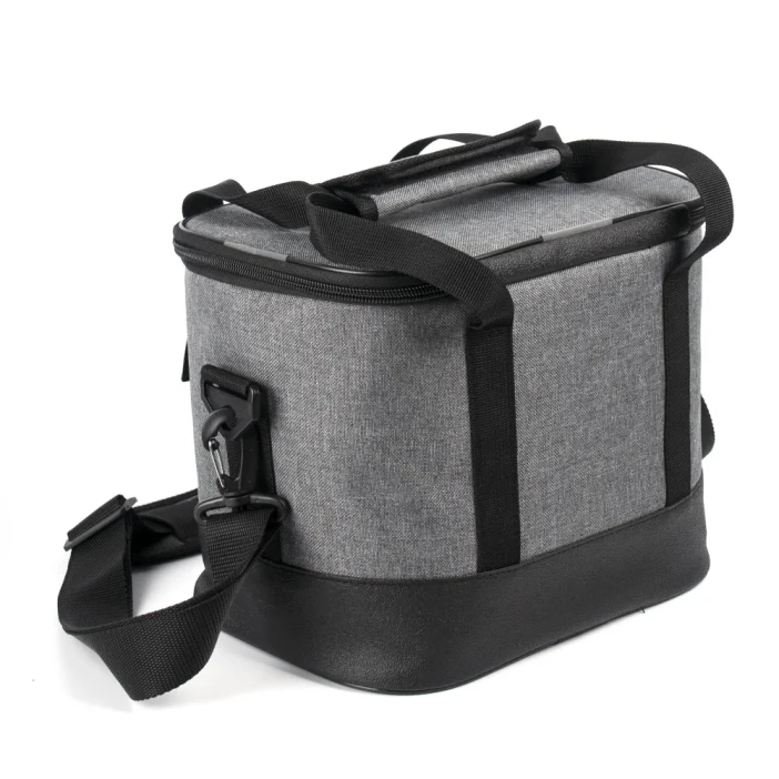 Сумка изотермическая СЛЕДОПЫТ Gray Line Pro, 13 литров, серый меланж