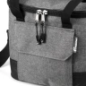 Сумка изотермическая СЛЕДОПЫТ Gray Line Pro, 13 литров, серый меланж
