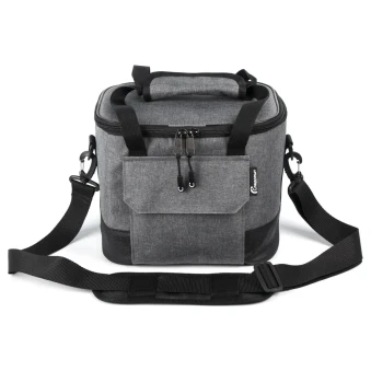 Сумка изотермическая СЛЕДОПЫТ Gray Line Pro, 13 литров, серый меланж