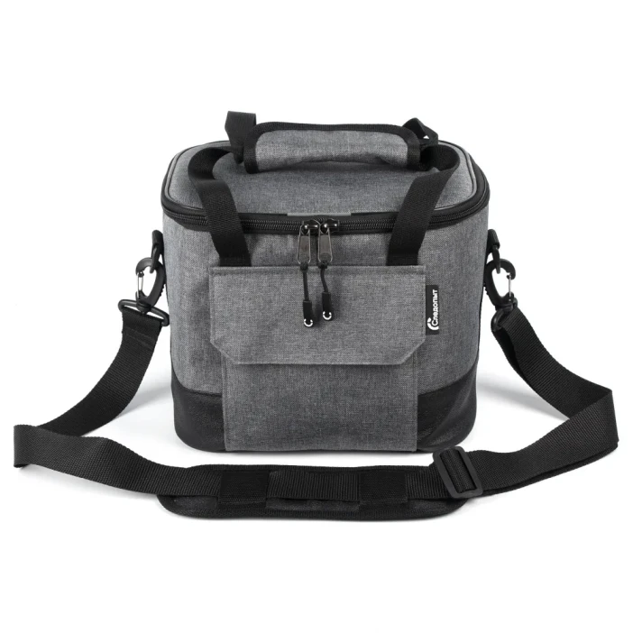 Сумка изотермическая СЛЕДОПЫТ Gray Line Pro, 13 литров, серый меланж