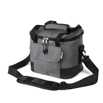 Сумка изотермическая СЛЕДОПЫТ Gray Line Pro, 13 литров, серый меланж
