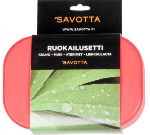 Набор посуды ARMY Savotta красный