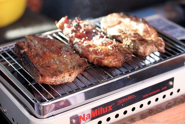 Инфракрасный газовый гриль NaMilux NA-14N (NA-24N) в кейсе