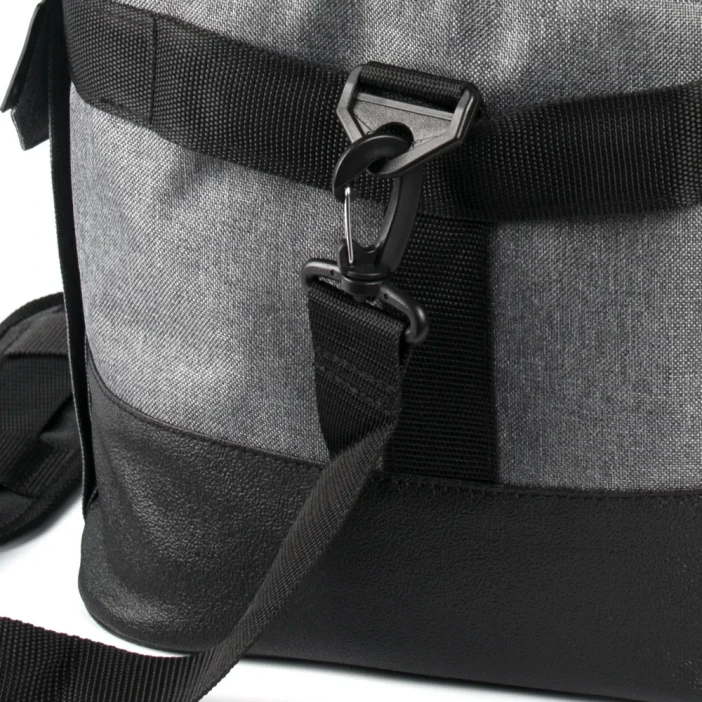 Сумка изотермическая СЛЕДОПЫТ Gray Line Pro, 34 литра, серый меланж