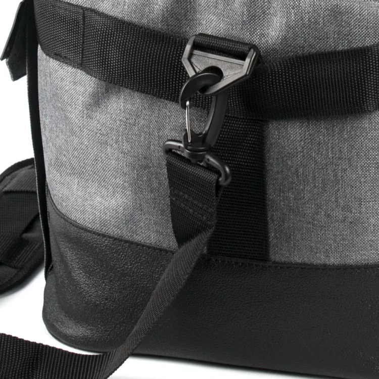 Сумка изотермическая СЛЕДОПЫТ Gray Line Pro, 34 литра, серый меланж