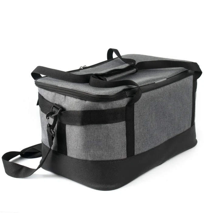 Сумка изотермическая СЛЕДОПЫТ Gray Line Pro, 34 литра, серый меланж